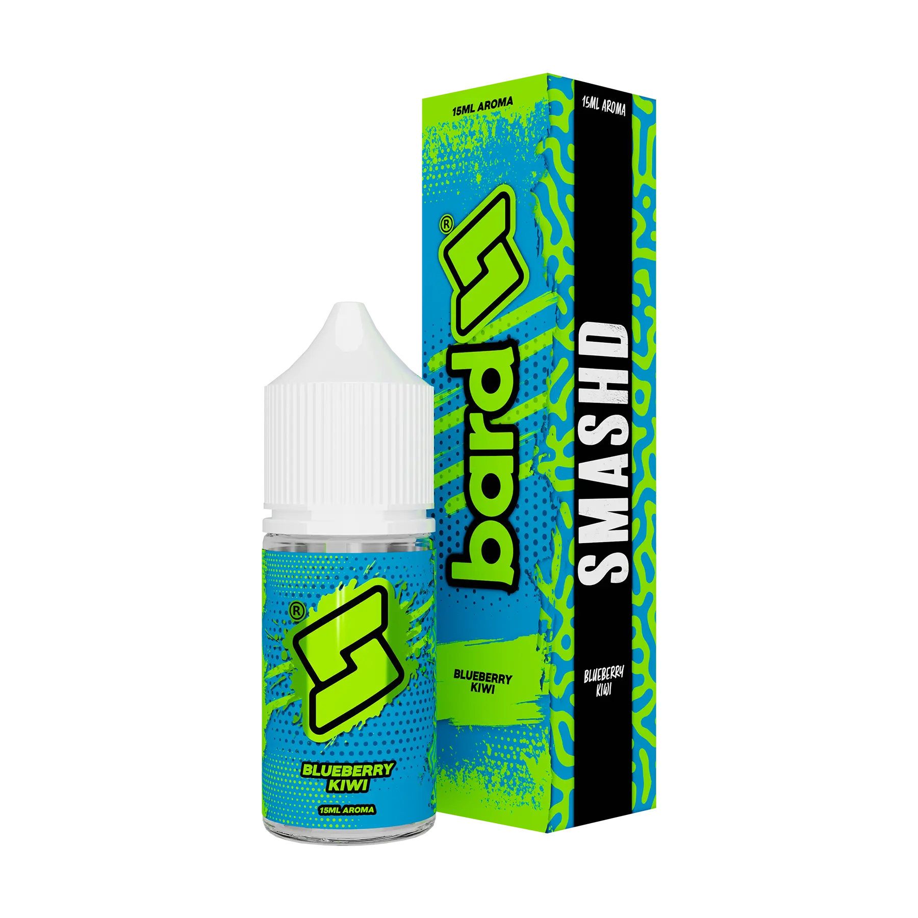 BARD SYNDICATE x SMASH'D Blueberry Kiwi 15ml Long Salt BARD E-LIQUID BARD SYNDICATE x SMASH'D Blueberry Kiwi 15ml Long Salt BARD E-LIQUID