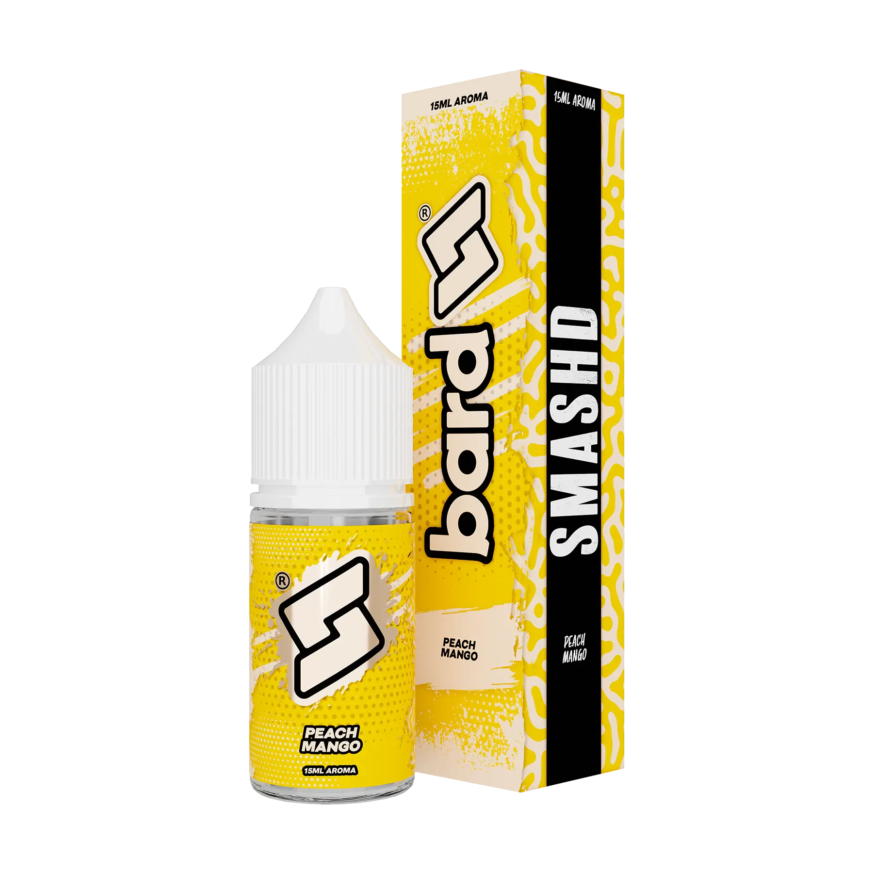BARD SYNDICATE x SMASH'D Peach Mango 15ml Long Salt BARD E-LIQUID BARD SYNDICATE x SMASH'D Peach Mango 15ml Long Salt BARD E-LIQUID