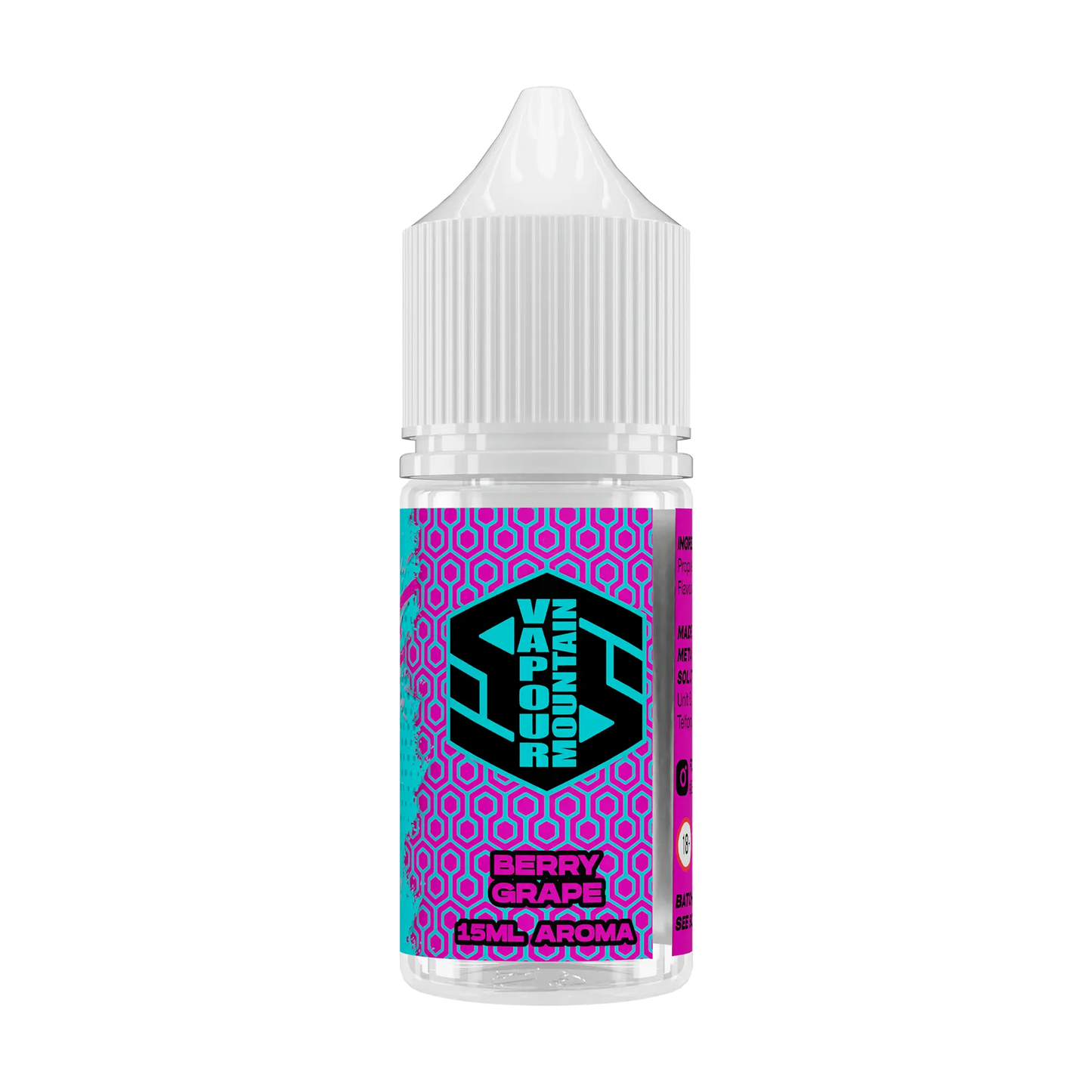BARD SYNDICATE x VAPOUR MOUNTAIN Berry Grape 15ml Long Salt