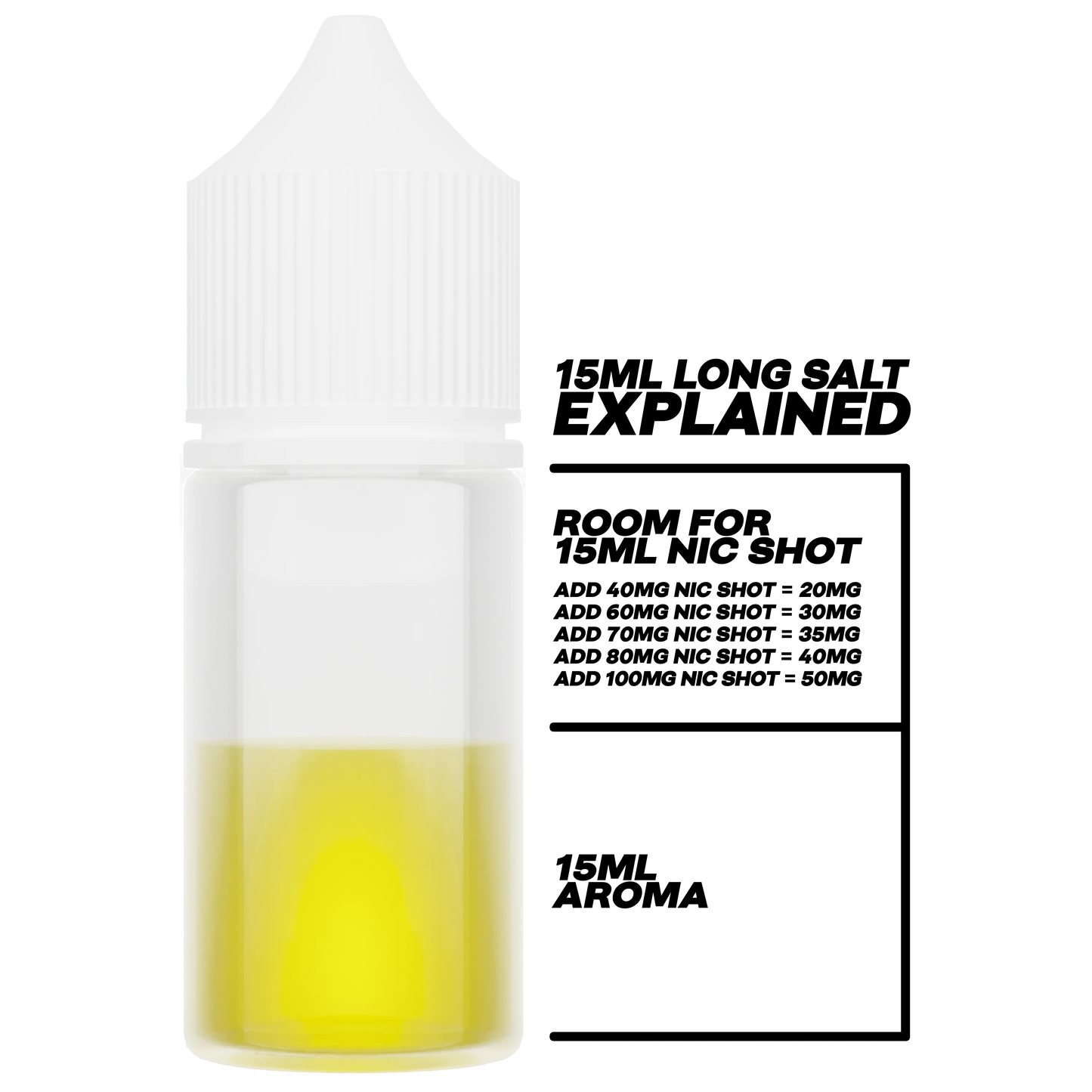 Gummy Bear 15ml Long Salt