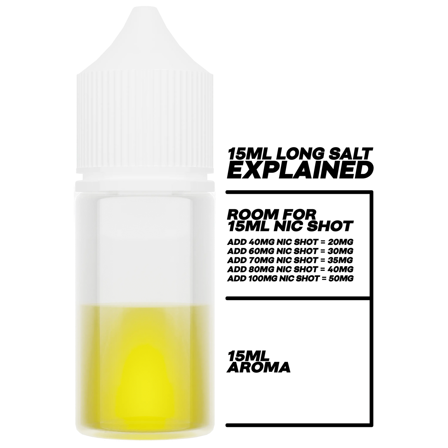 Lemon Lime 15ml Long Salt